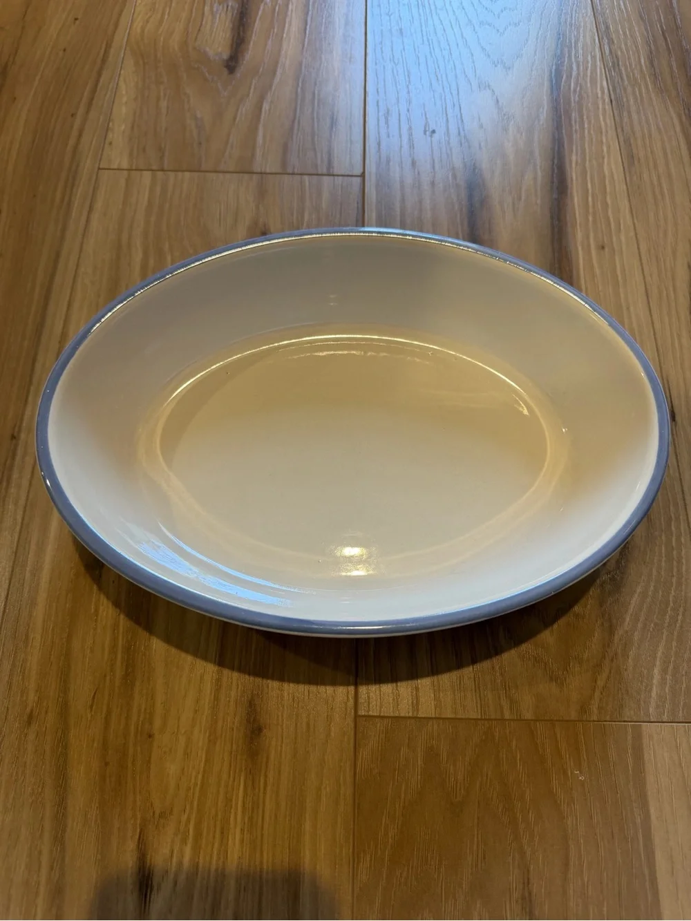 Pfaltzgraff Naturewood Oval Baker Baking Dish Fruit Stoneware 10” USA